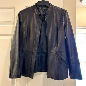 Preston & York Lambskin Classic Leather Jacket